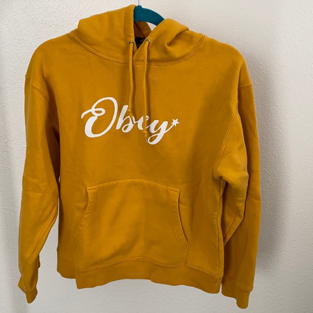 Obey Yellow Sweater